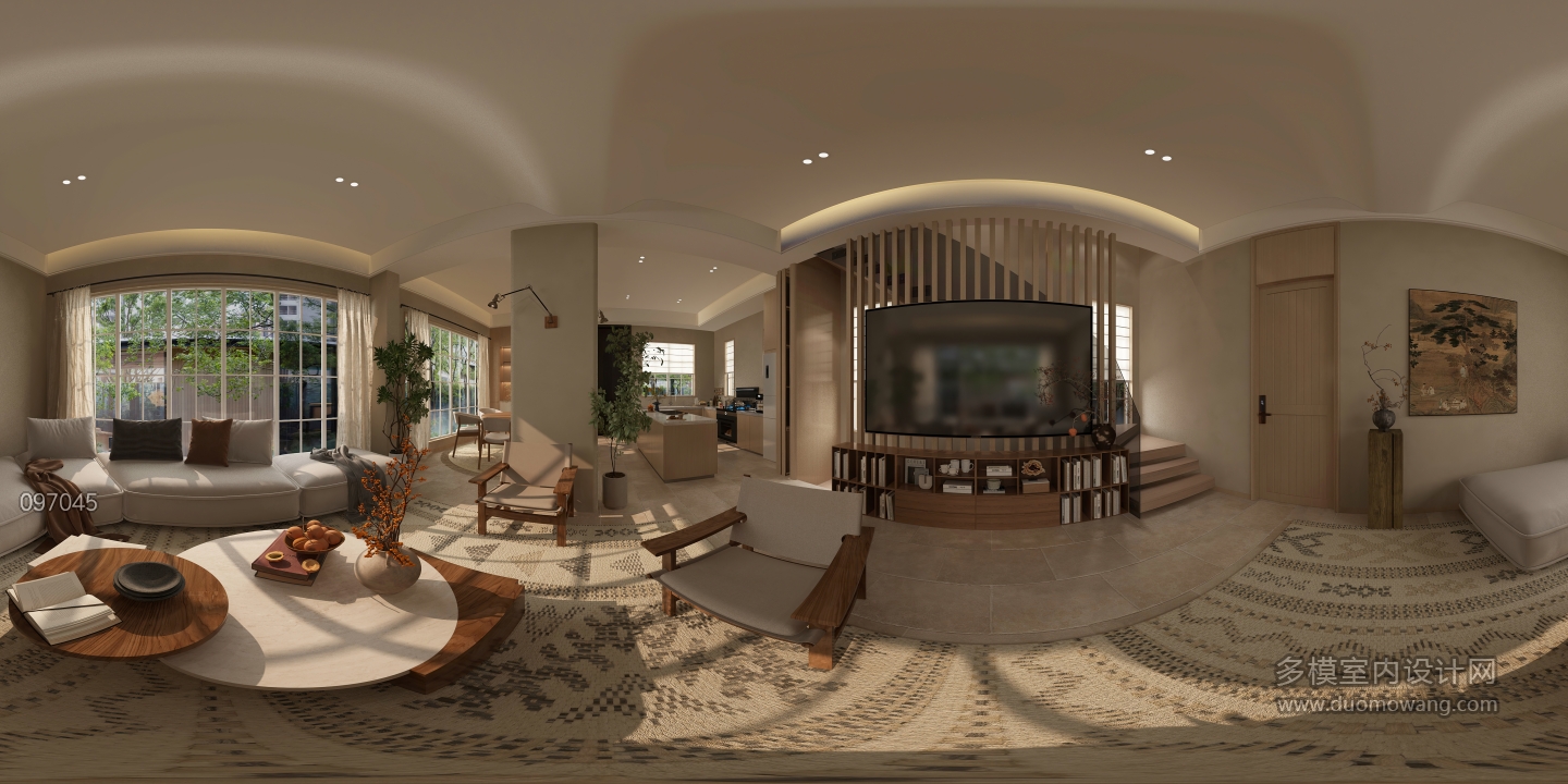 自然风1F客厅 (1)