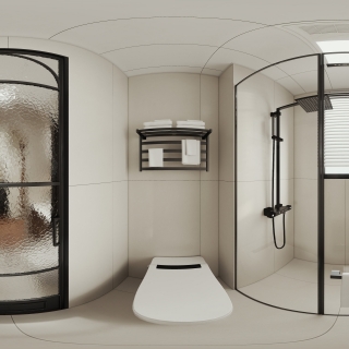 法式中古客卫全景