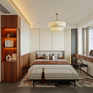 新中式改_主卧室001 拷贝