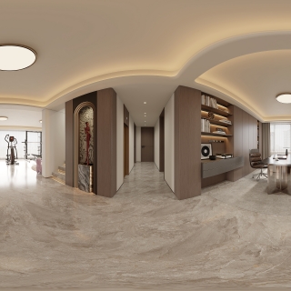 意式负一楼书房360