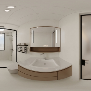 轻奢二楼卫生间