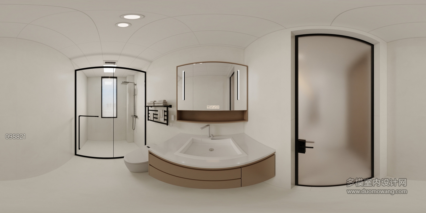 轻奢二楼卫生间