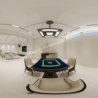 现代负一娱乐室