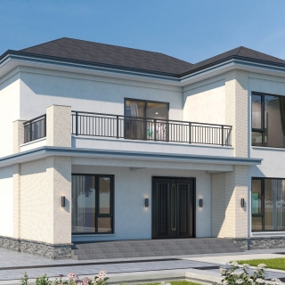 新中式别墅外观