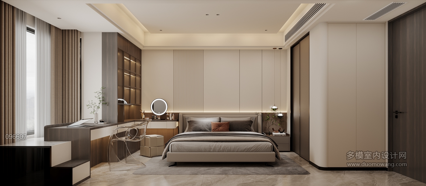 现代-次卧1特写