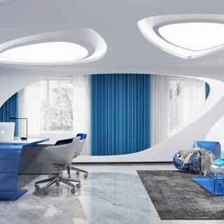 科技风办公室1静态a