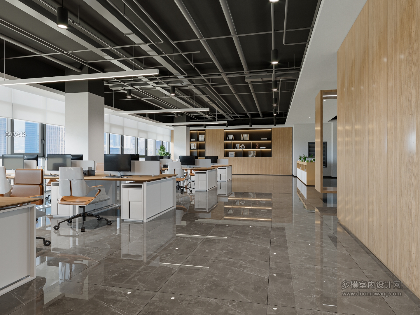 现代办公区1