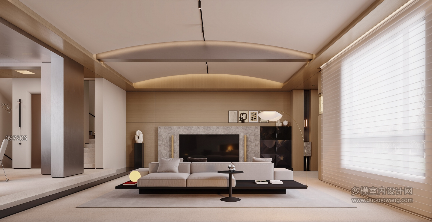 一层现代电视背景特写