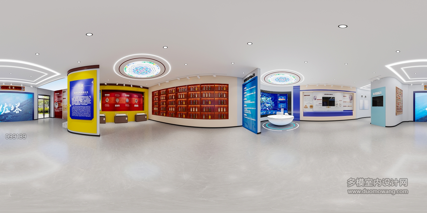 张总药店展厅_360_互动式灯光混合