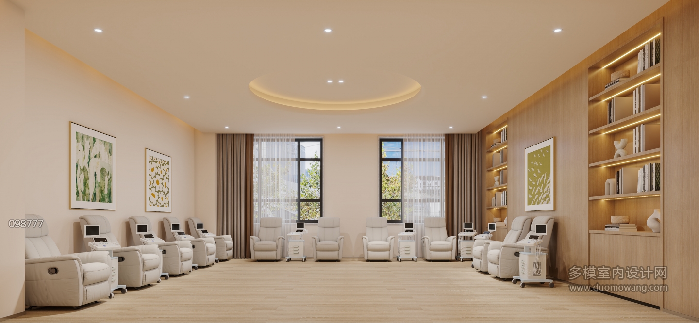 现代 四层 孕妇吸氧室