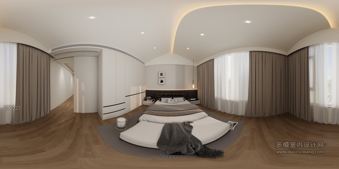 现代三楼主卧1