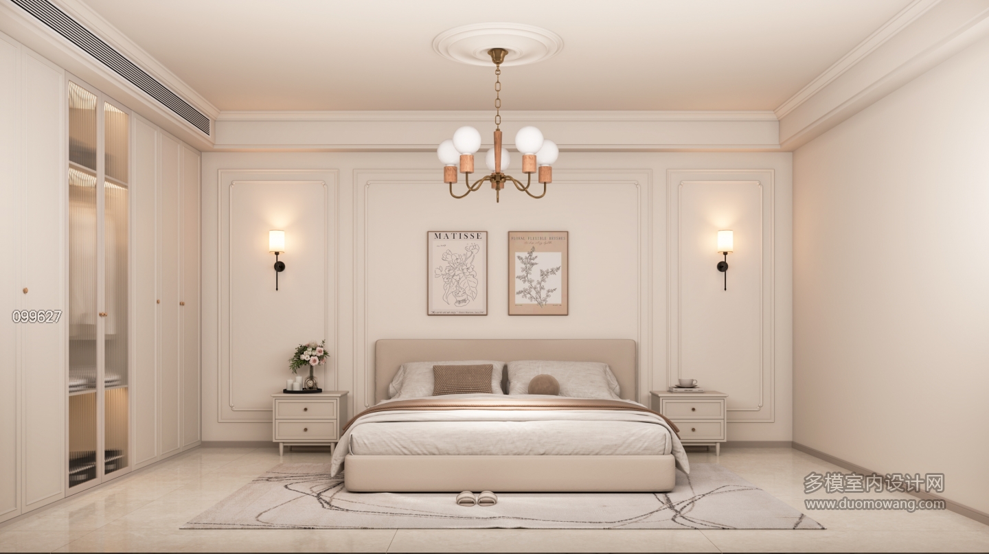 法式负一层卧室