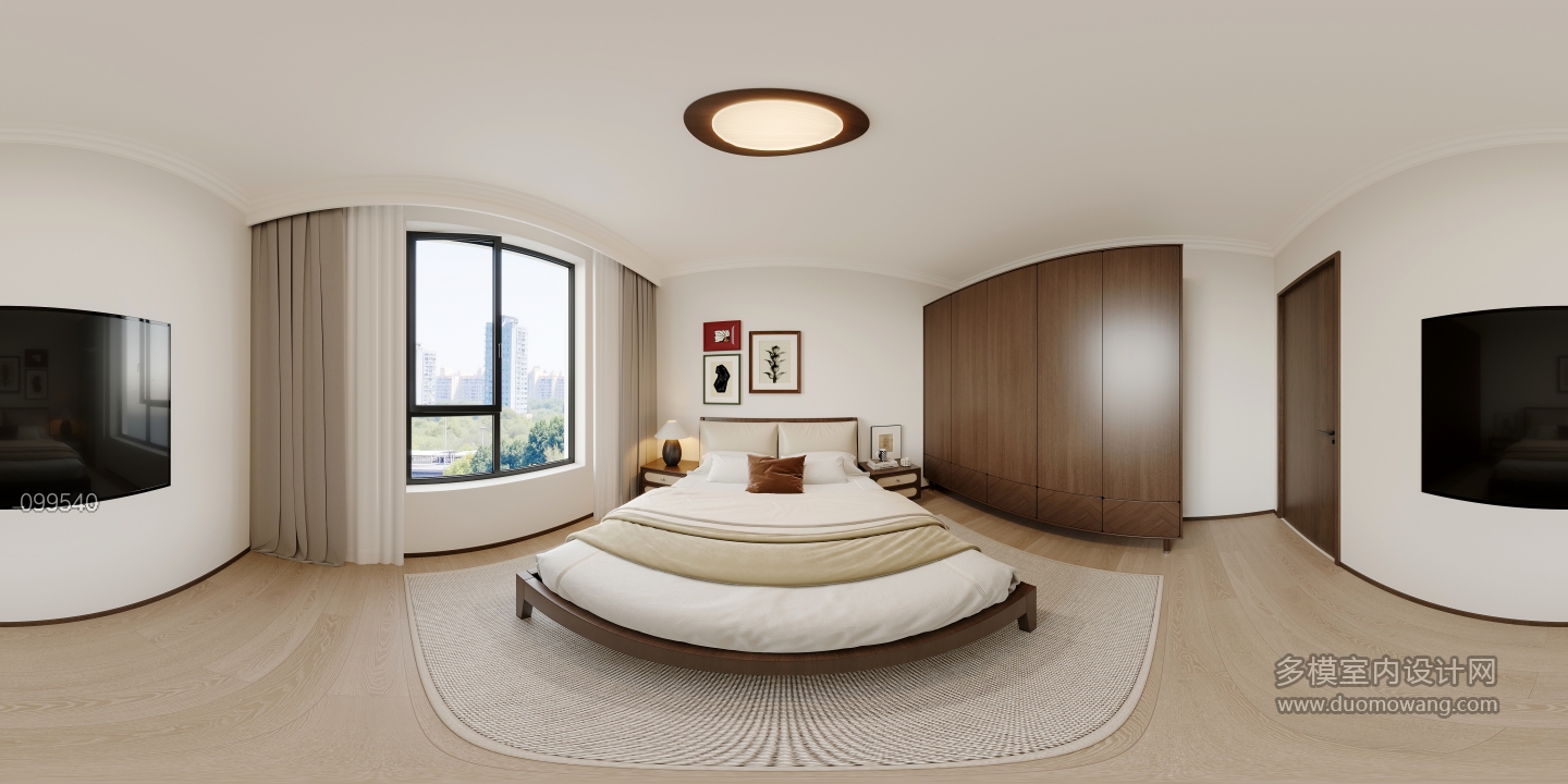 现代中古北卧全景