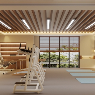 新中式养老康复训练区