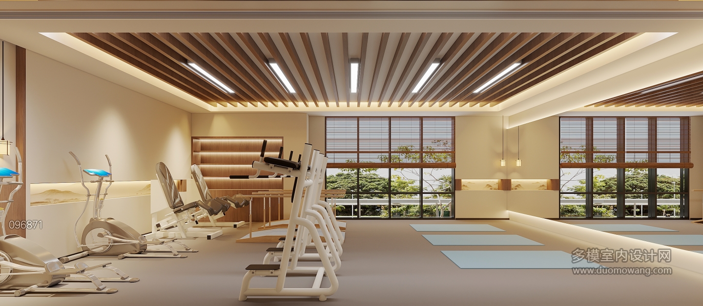 新中式养老康复训练区