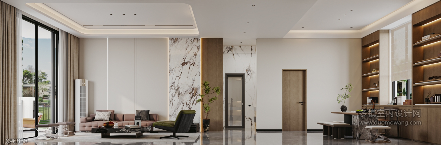 二楼客餐厅特写