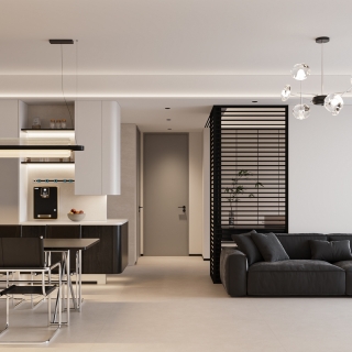 现代客餐厅特写 (2)