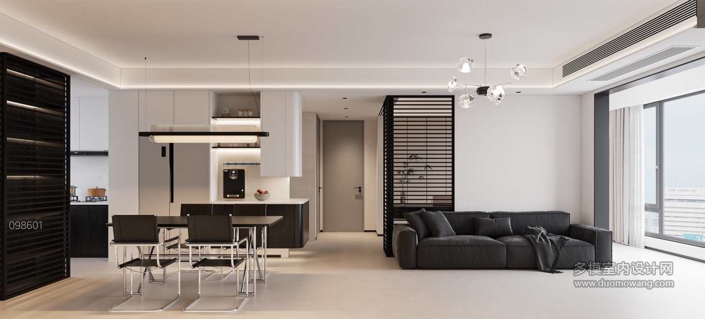 现代客餐厅特写 (2)