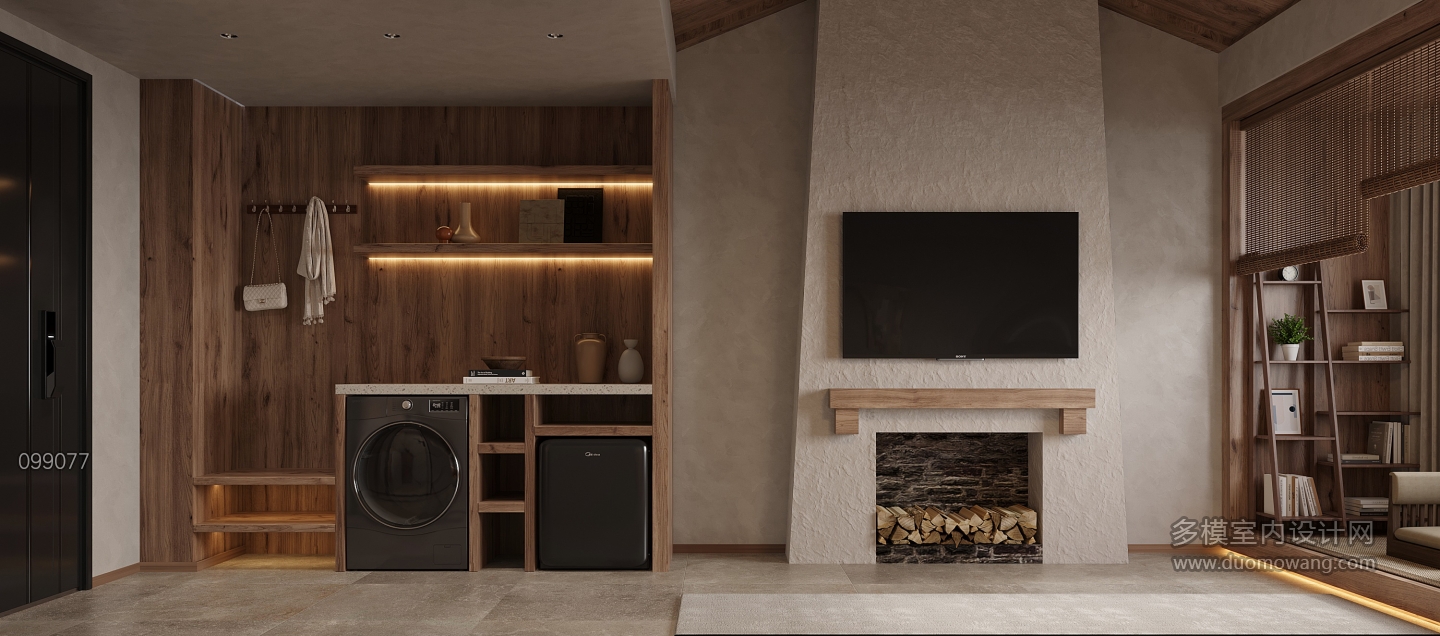 民宿_4大床床尾_0000