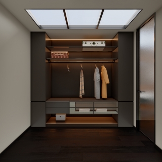 现代衣帽间