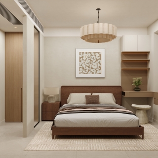 现代 主卧 单张1