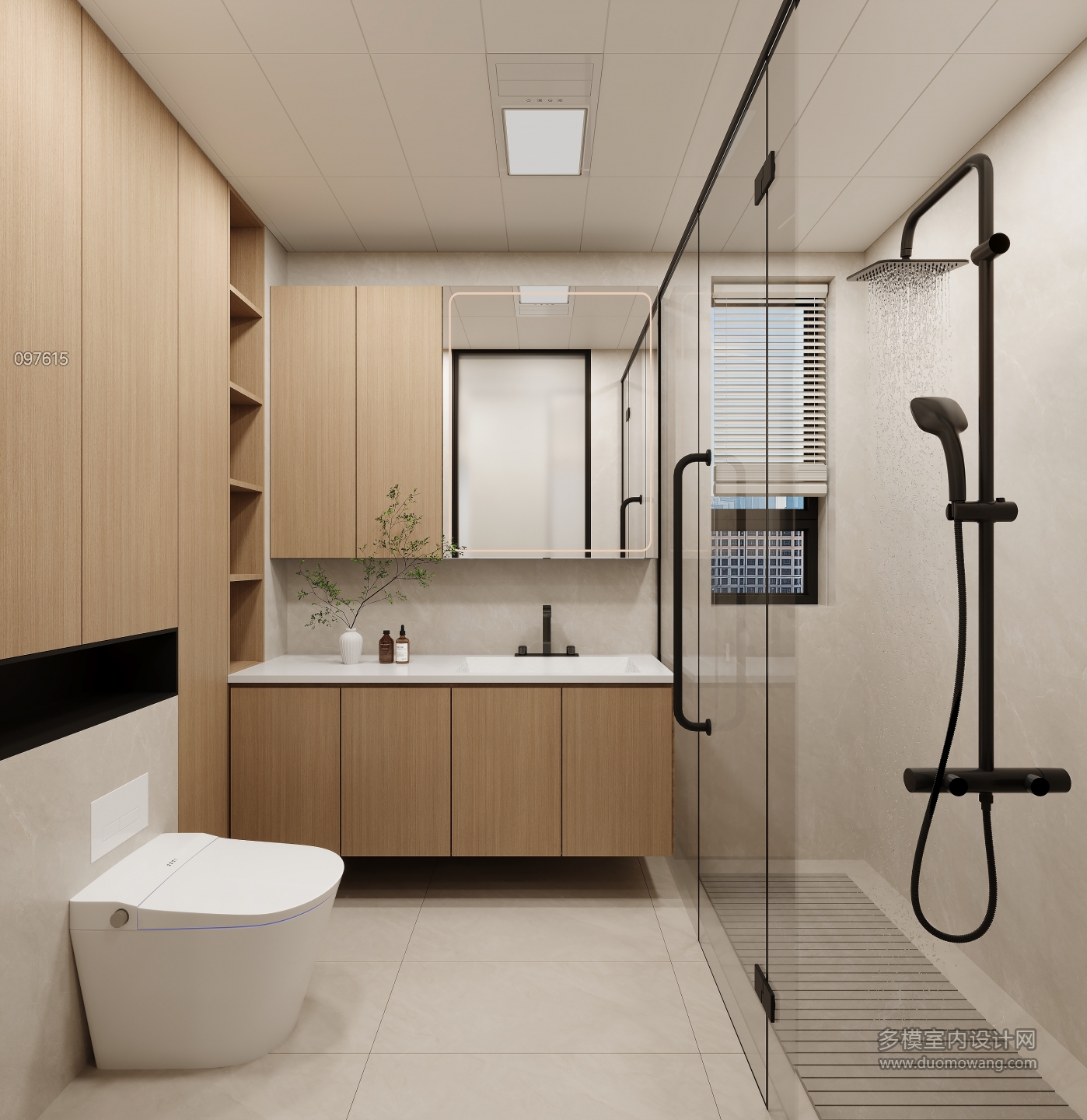 现代 主卫 单张