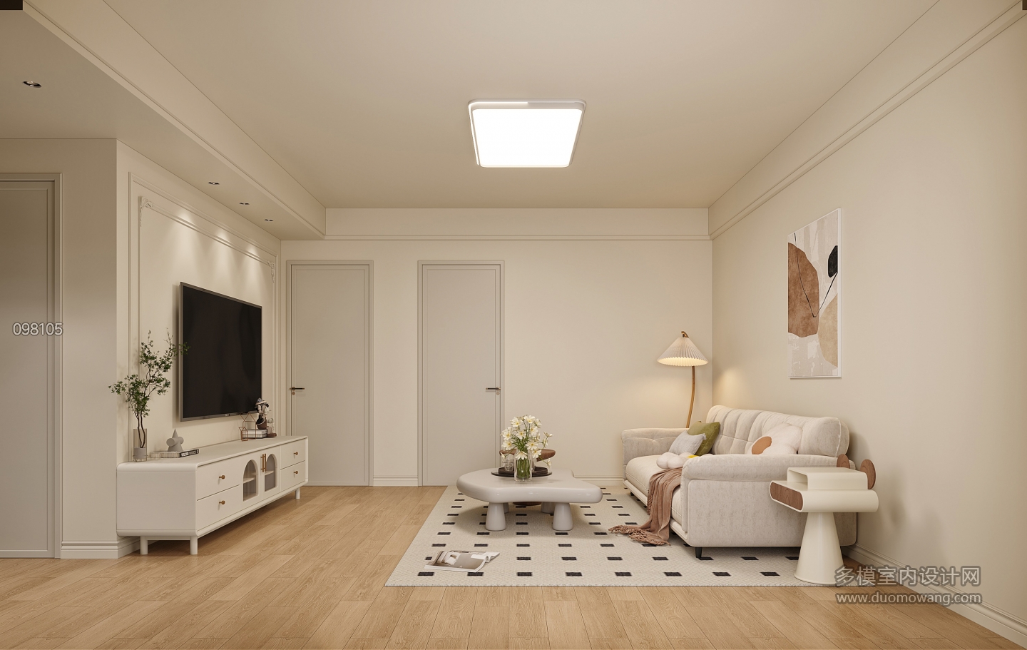 法式奶油_1客厅_0000