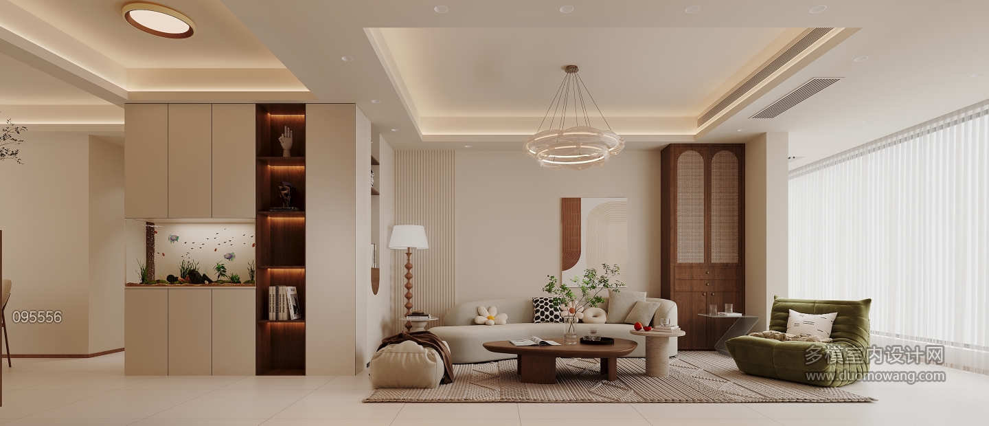 现代客厅单张二