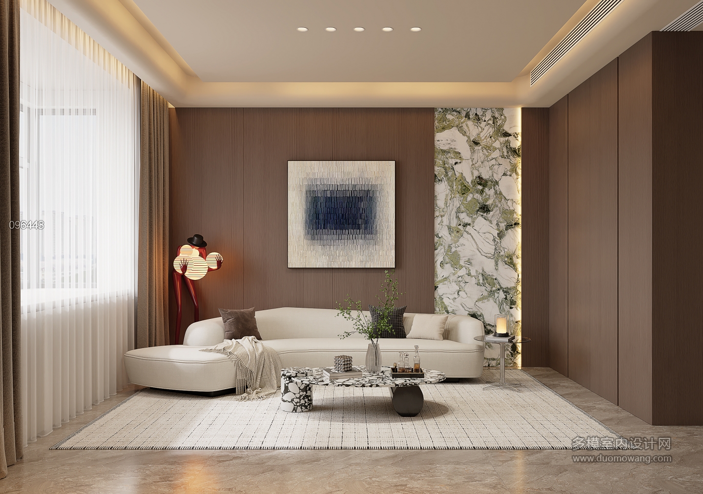 意式二楼起居室