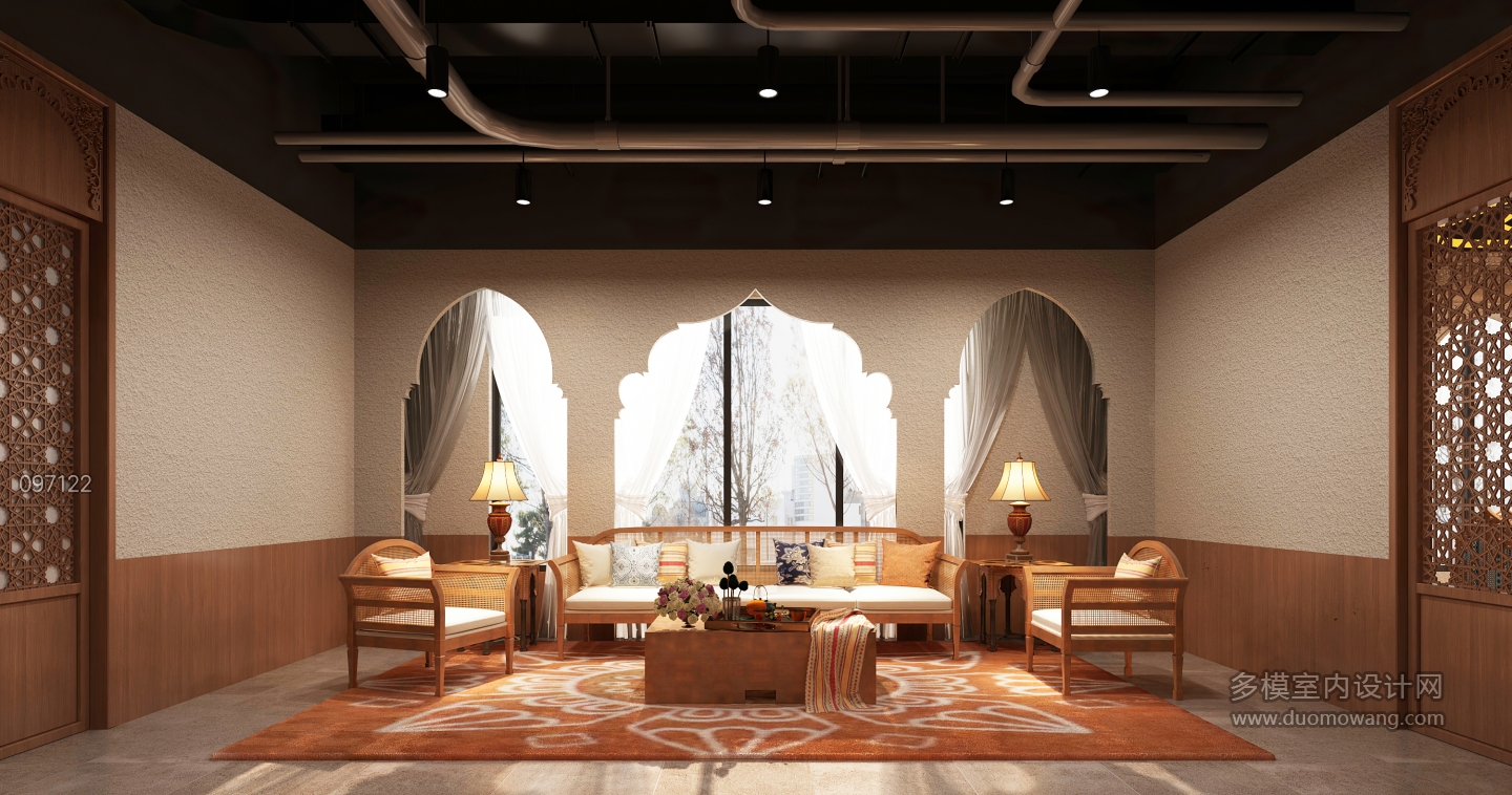 穆斯林餐厅吸烟室静态 (1)