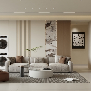 现代 客餐厅 单张2