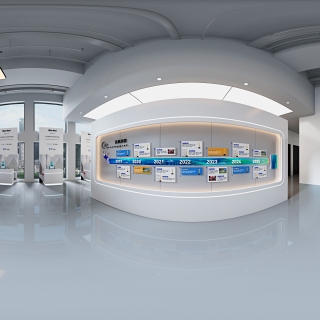 现代 管宏 展厅大图 全景