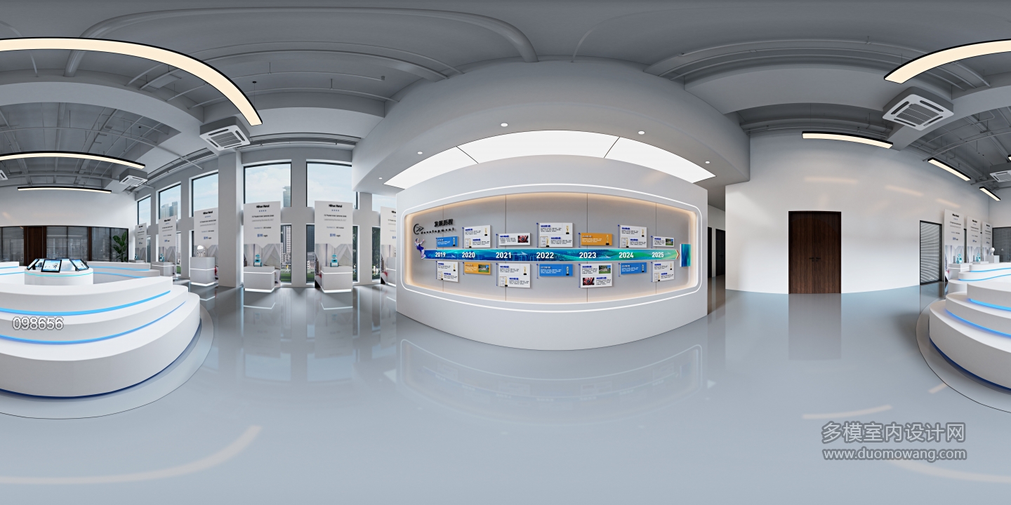 现代 管宏 展厅大图 全景