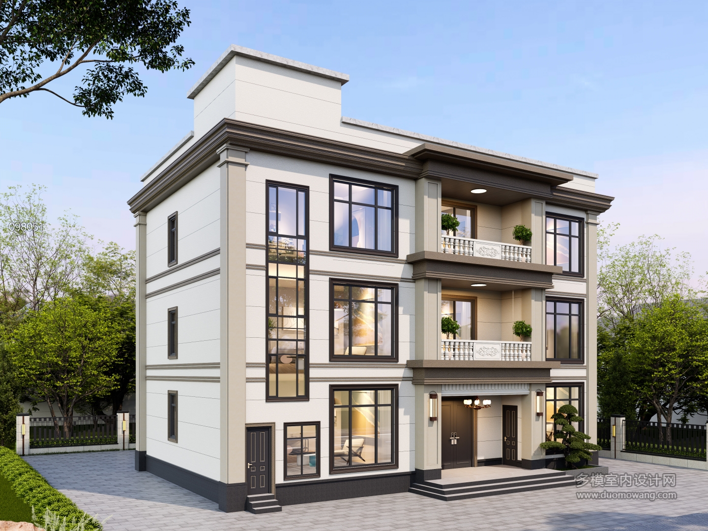 现代别墅外观