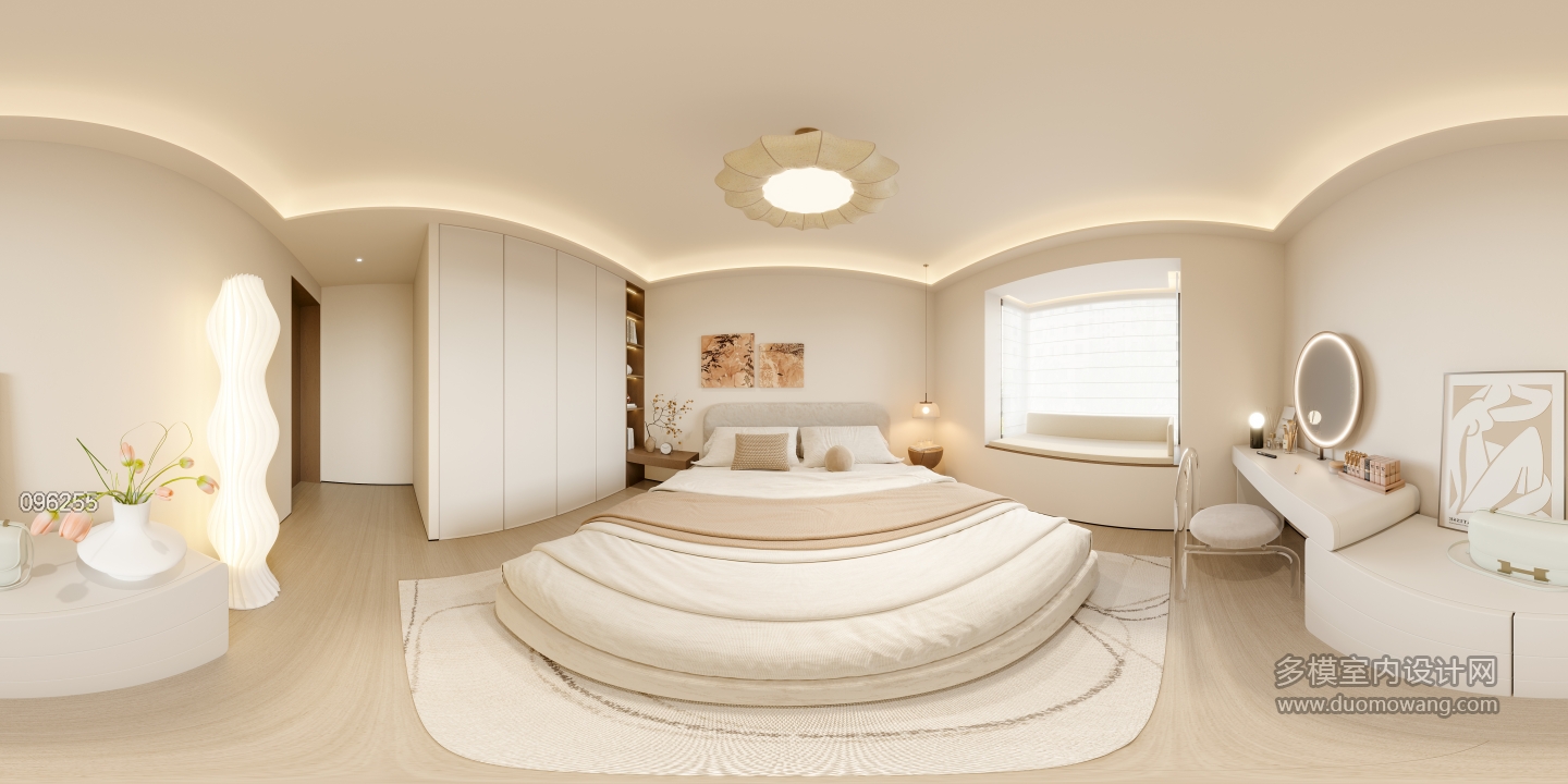 现代中古次卧全