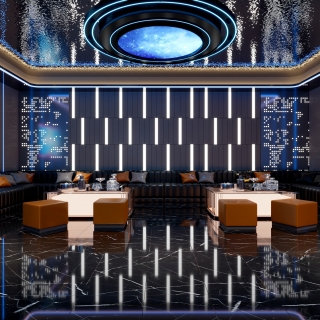 现代3号楼4层KTV