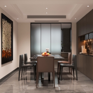 现代客餐厅单张2