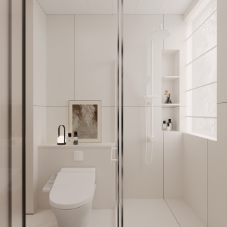 法式卫生间单张