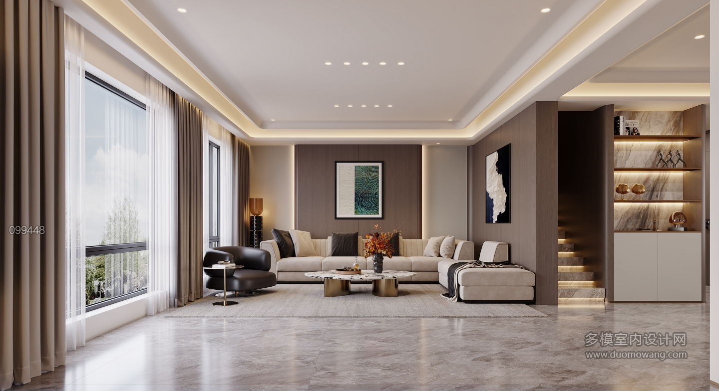 现代意式沙发背景特写