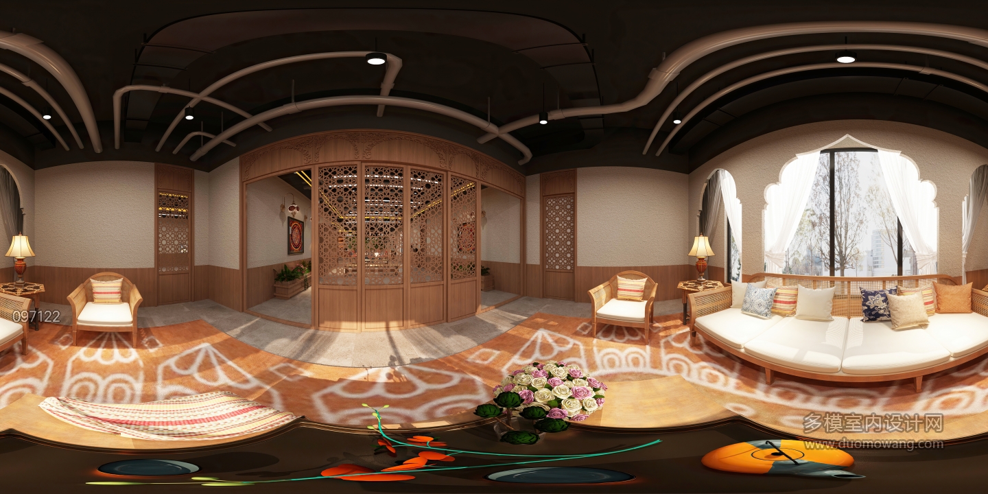 穆斯林餐厅吸烟室 (1)