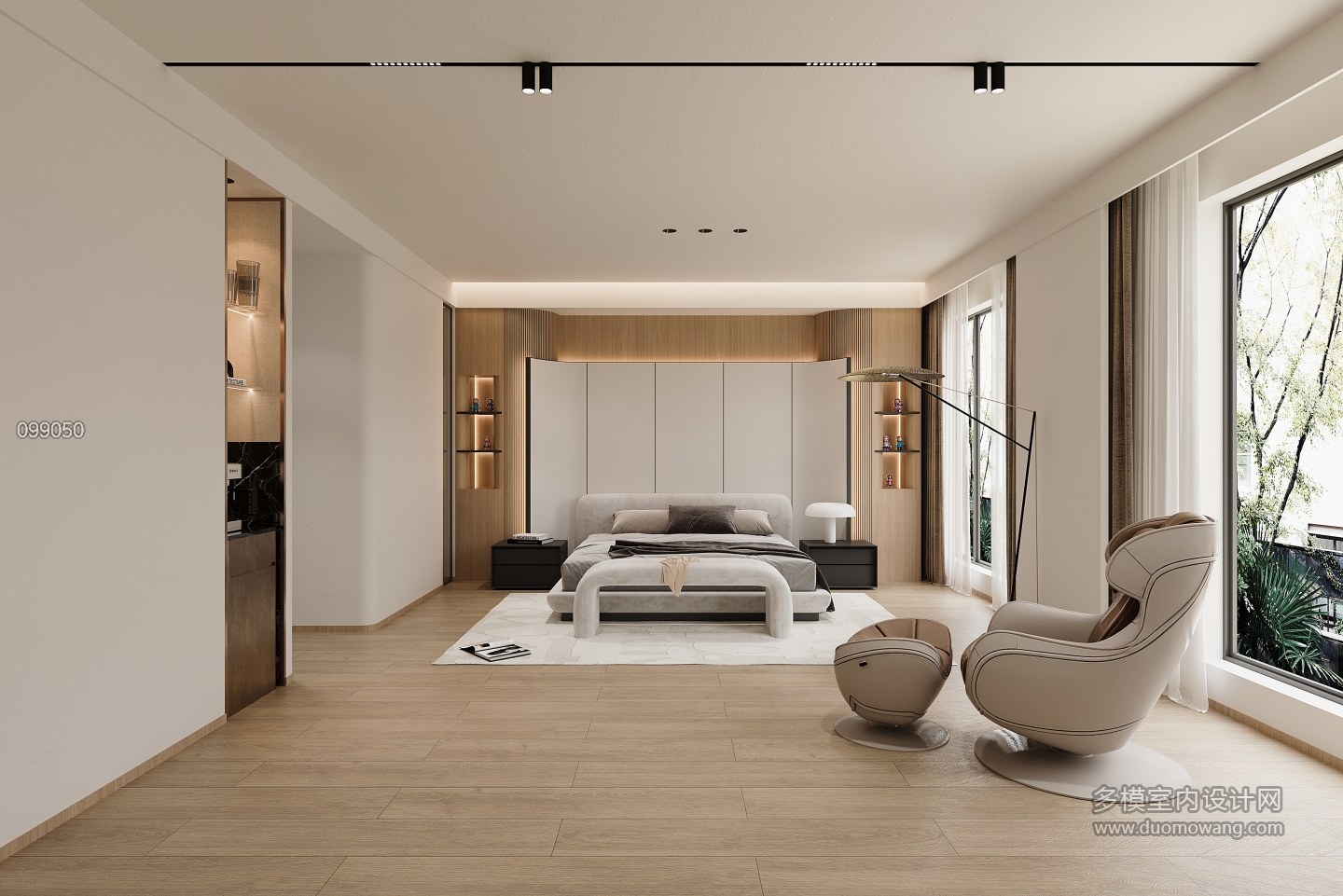 现代主卧方案一单张