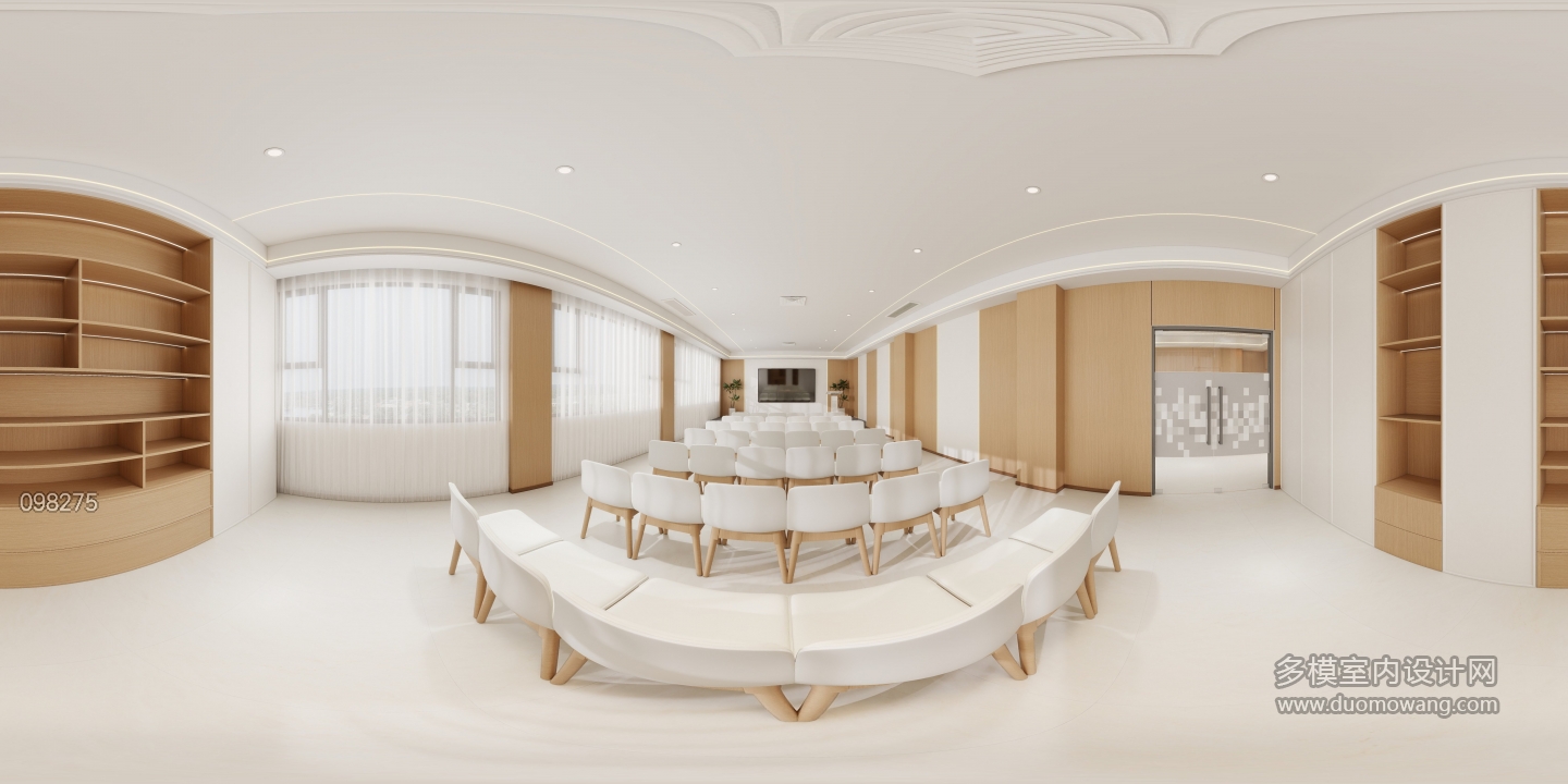 原木风二楼培训室