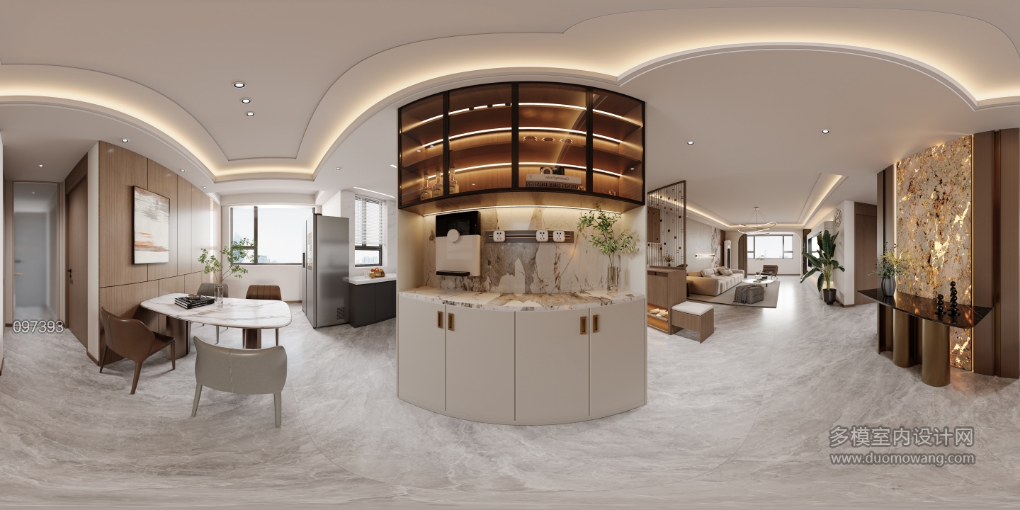 现代客餐厅_餐厅全景_0000 拷贝