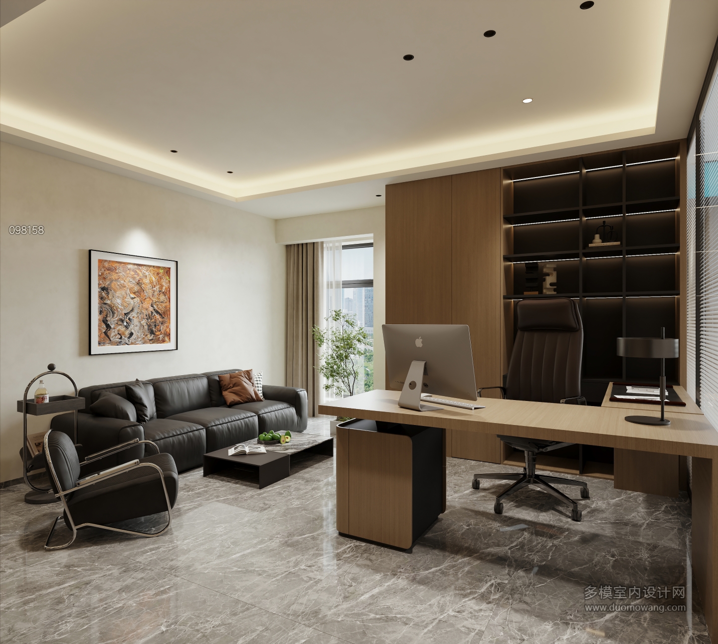 现代 办公室 单张1