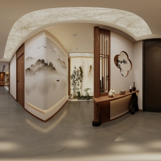 宋市美学门厅全景