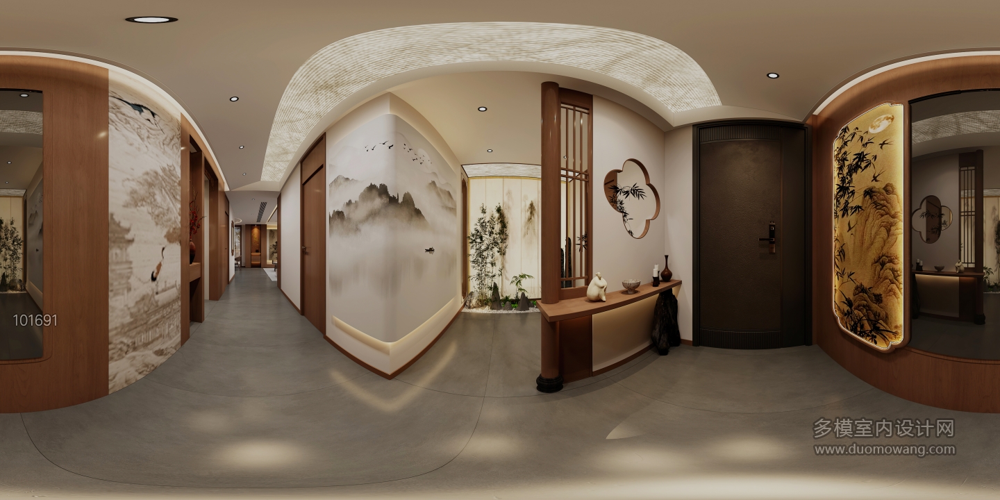 宋市美学门厅全景