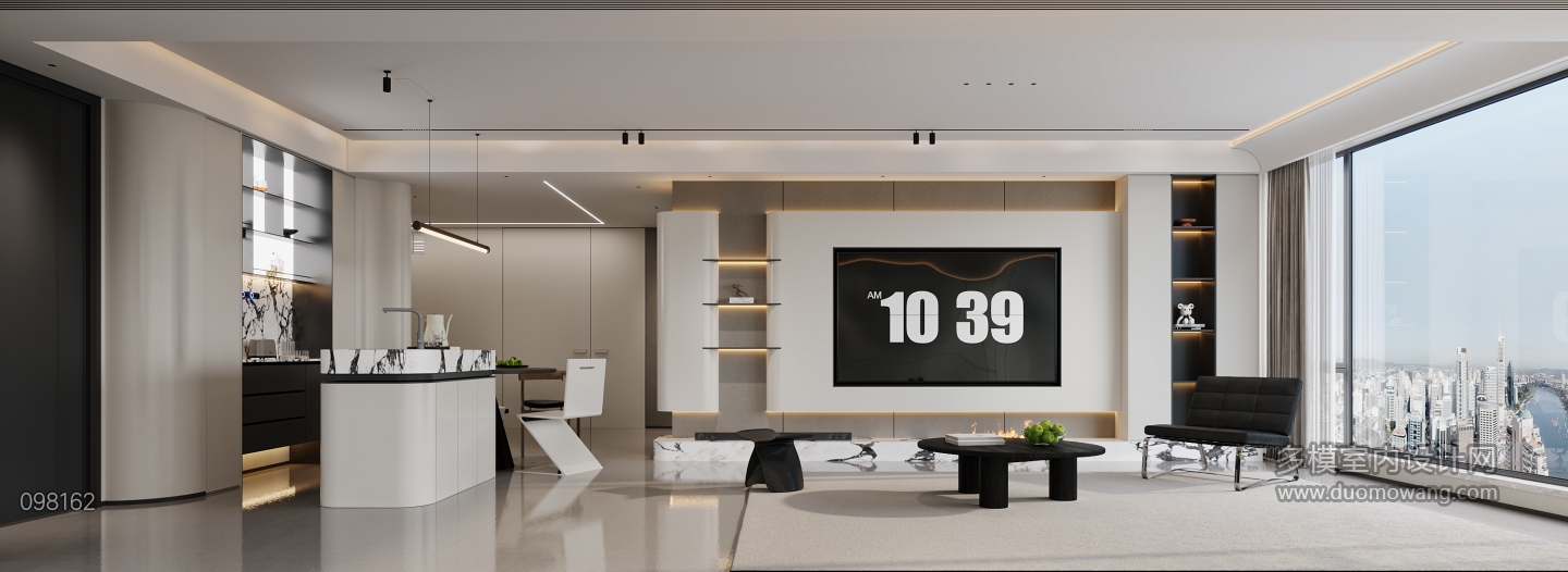 现代电视背景特写