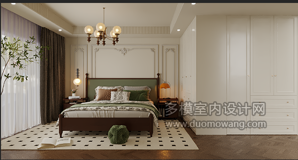 美式卧室