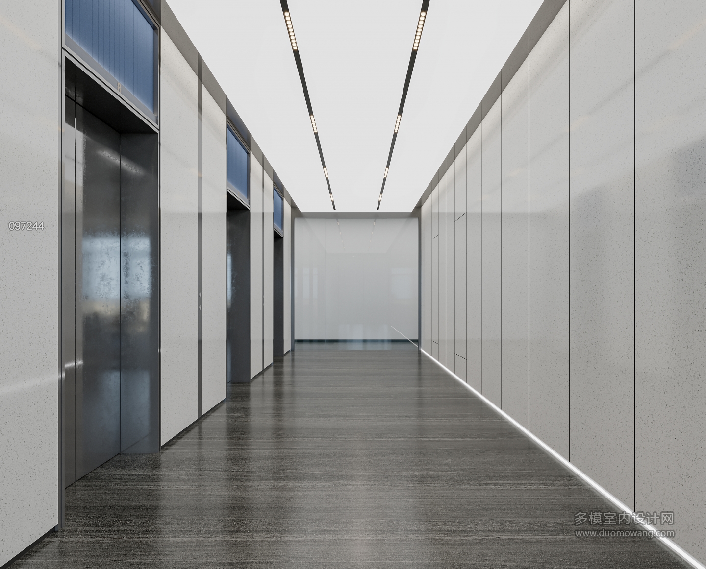 现代电梯厅