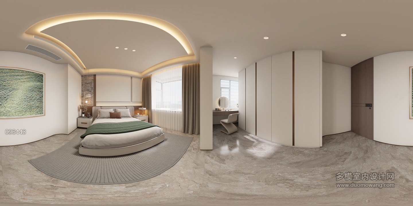 意式二楼次卧一360